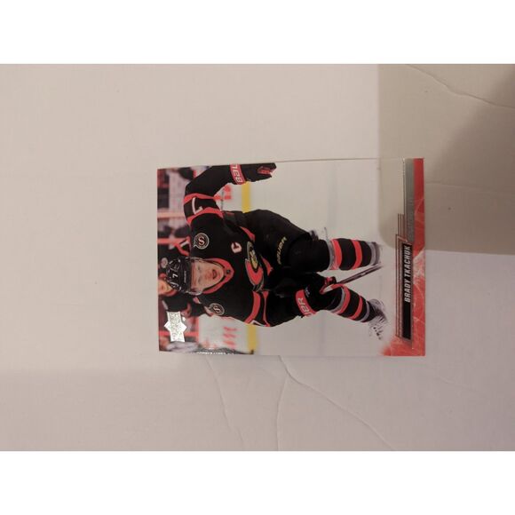 2022-23 Upper Deck- #377 Brady Tkachuk Ottawa Senators Left Wing Card - Picture 1 of 2